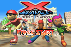 X-Bladez - Inline Skater (U)(Oldskool) Title Screen