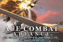 Ace Combat Advance (U)(Venom) Title Screen