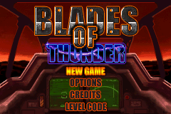Blades of Thunder (U)(TrashMan) Title Screen