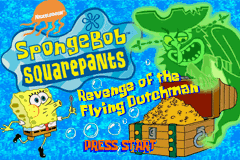 SpongeBob SquarePants Gamepack 1 (U)(Eternity) Title Screen