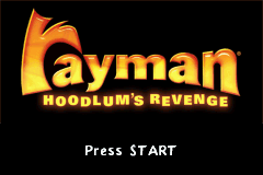 Rayman - Hoodlums' Revenge (U)(TrashMan) Title Screen