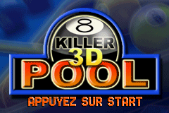 Killer 3D Pool (E)(Endless Piracy) Title Screen