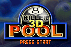 Killer 3D Pool (U)(RivalRoms) Title Screen