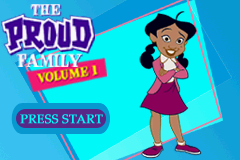 The Proud Family Volume 1 - Gameboy Advance Video (U)(TrashMan) Title Screen