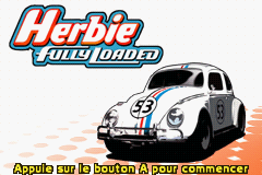 Disney's Herbie - Fully Loaded (E)(GP) Title Screen