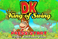 DK - King of Swing (U)(Independent) Title Screen