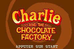 Charlie and the Chocolate Factory (E)(Independent) Title Screen