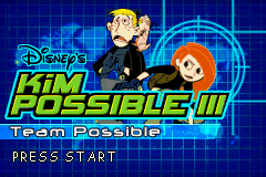 Disney's Kim Possible 3 - Team Possible (U)(Trashman) Title Screen