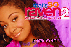 Disney's That's So Raven 2 - Supernatural Style (U)(Trashman) Title Screen