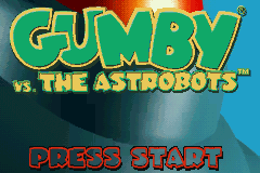 Gumby Vs. The Astrobots (U)(Trashman) Title Screen