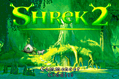 2 in 1 - Shrek 2 & Shark Tale (E)(Independent) Title Screen