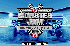 Monster Jam - Maximum Destruction (E)(Independent) Title Screen