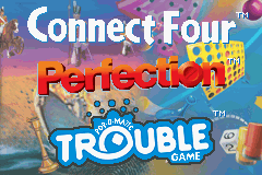 Connect Four, Perfection, Trouble (U)(Trashman) Title Screen