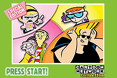 Cartoon Network Collection Special Edition - Gameboy Advance Video (U)(Trashman) Title Screen