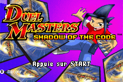 Duel Masters - Shadow Of The Code (E)(Rising Sun) Title Screen