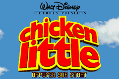 Chicken Little (U)(Trashman) Title Screen