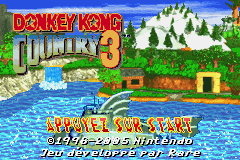 Donkey Kong Country 3 (E)(Rising Sun) Title Screen