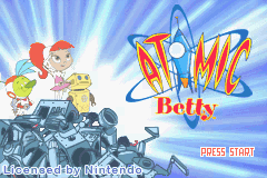 Atomic Betty (U)(Trashman) Title Screen