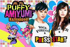 Hi Hi Puffy AmiYumi - Kaznapped (U)(Rising Sun) Title Screen