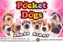 Pocket Dogs (U)(Trashman) Title Screen