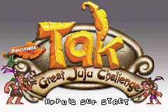 Tak - The Great Juju Challenge (E)(Rising Sun) Title Screen