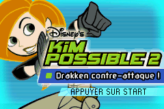 Kim Possible 2 - Drakken's Demise (E)(Rising Sun) Title Screen