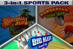 3 in 1 - Majesco's Sports Pack (E)(Rising Sun) Title Screen
