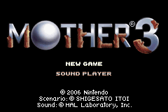 Mother 3 (J)(WRG) Title Screen