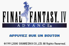 Final Fantasy IV Advance (E)(Eternity) Title Screen