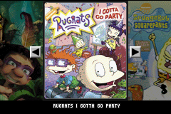 3 in 1 - Rugrats, SpongeBob, Tak (E)(Independent) Title Screen