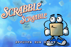 Scrabble Scramble (E)(Rising Sun) Title Screen