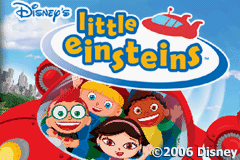 Little Einsteins (U)(Rising Sun) Title Screen
