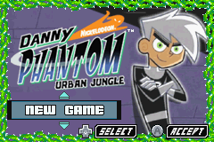 Danny Phantom - Urban Jungle (U)(Rising Sun) Title Screen