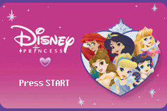 Disney Princess Royal Adventure (U)(Rising Sun) Title Screen