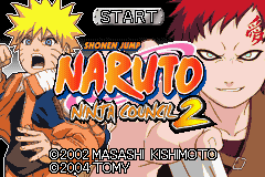 Naruto Ninja Council 2 (U)(Rising Sun) Title Screen