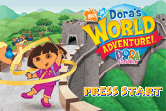 Dora the Explorer - Dora's World Adventure (U)(Sir VG) Title Screen