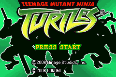 Teenage Mutant Ninja Turtles - Double Pack (U)(Sir VG) Title Screen