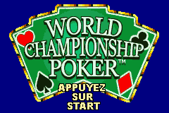 World Championship Poker (E)(Sir VG) Title Screen