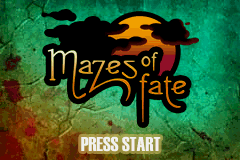 Mazes of Fate (U)(Rising Sun) Title Screen