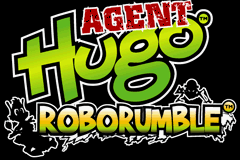 Agent Hugo - Roborumble (E)(Rising Sun) Title Screen