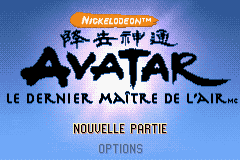 Avatar - The Legend of Aang (E)(Sir VG) Title Screen