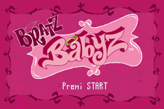 Bratz Babyz (E)(Independent) Title Screen