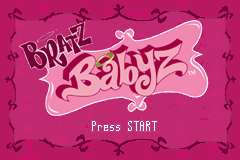 Bratz Babyz (U)(Sir VG) Title Screen