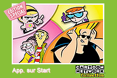 Cartoon Network Collection Special Edition - Gameboy Advance Video (F)(Independent) Title Screen