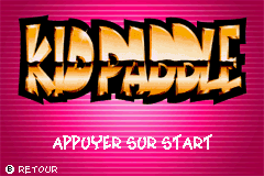 Kid Paddle (E)(Independent) Title Screen