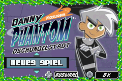 Danny Phantom - Dschungelstadt (G)(Lightforce) Title Screen