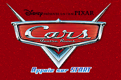 Cars (E)(sUppLeX) Title Screen
