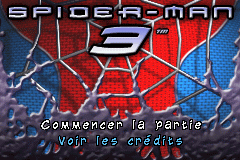 Spider-Man 3 (F)(Sir VG) Title Screen