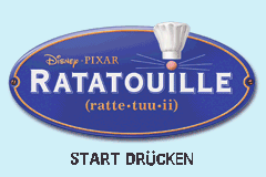 Ratatouille (E)(sUppLeX) Title Screen