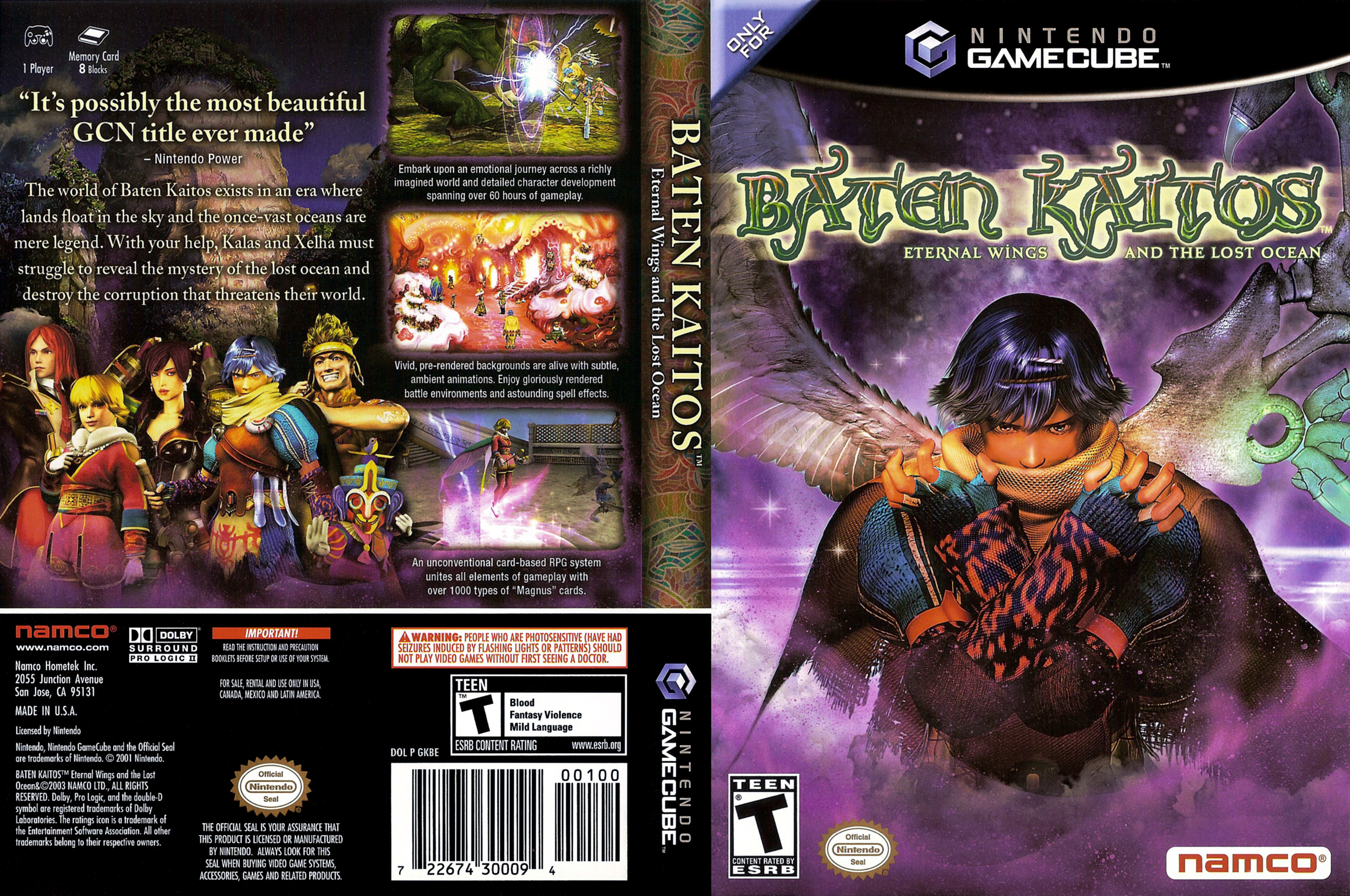 Baten Kaitos Eternal Wings And The Lost Ocean Disc 2 Iso Gcn Isos Emuparadise